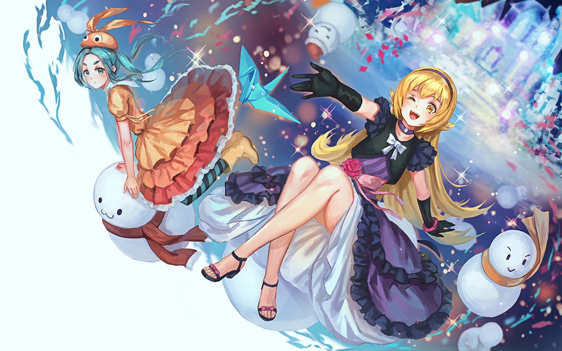 Oshino Shinobu Wallpaper 1080p - HD Wallpaper 