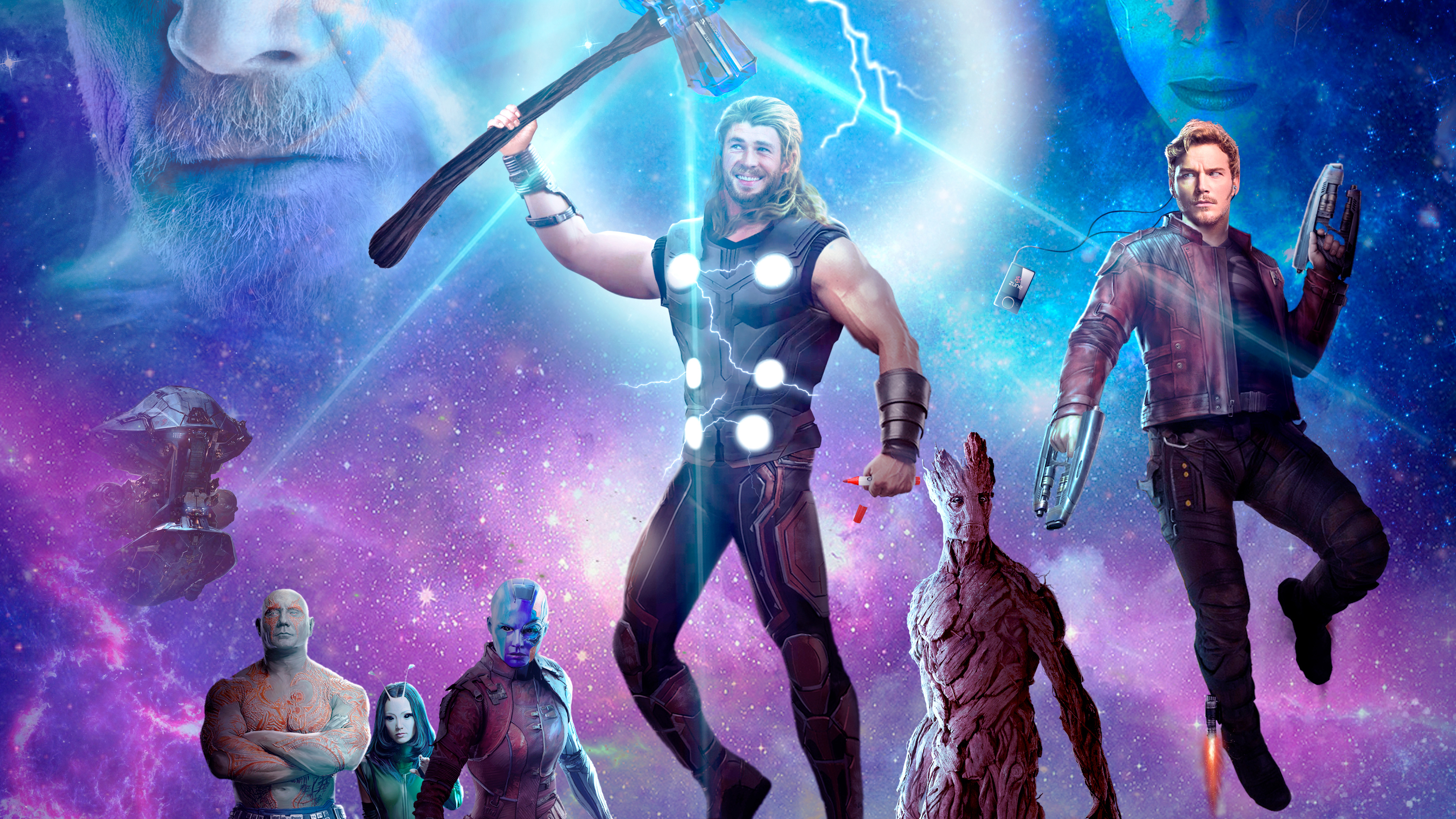 Posters Guardians Of The Galaxy Vol 3 - HD Wallpaper 
