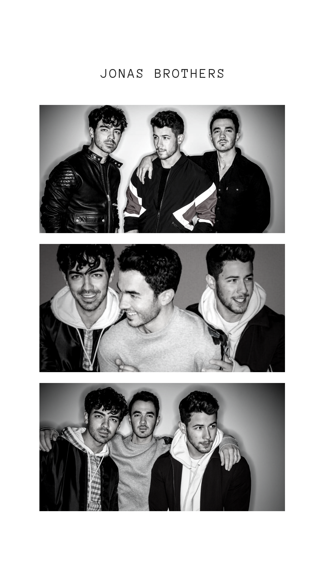 Aesthetic Jonas Brothers Lockscreen - HD Wallpaper 