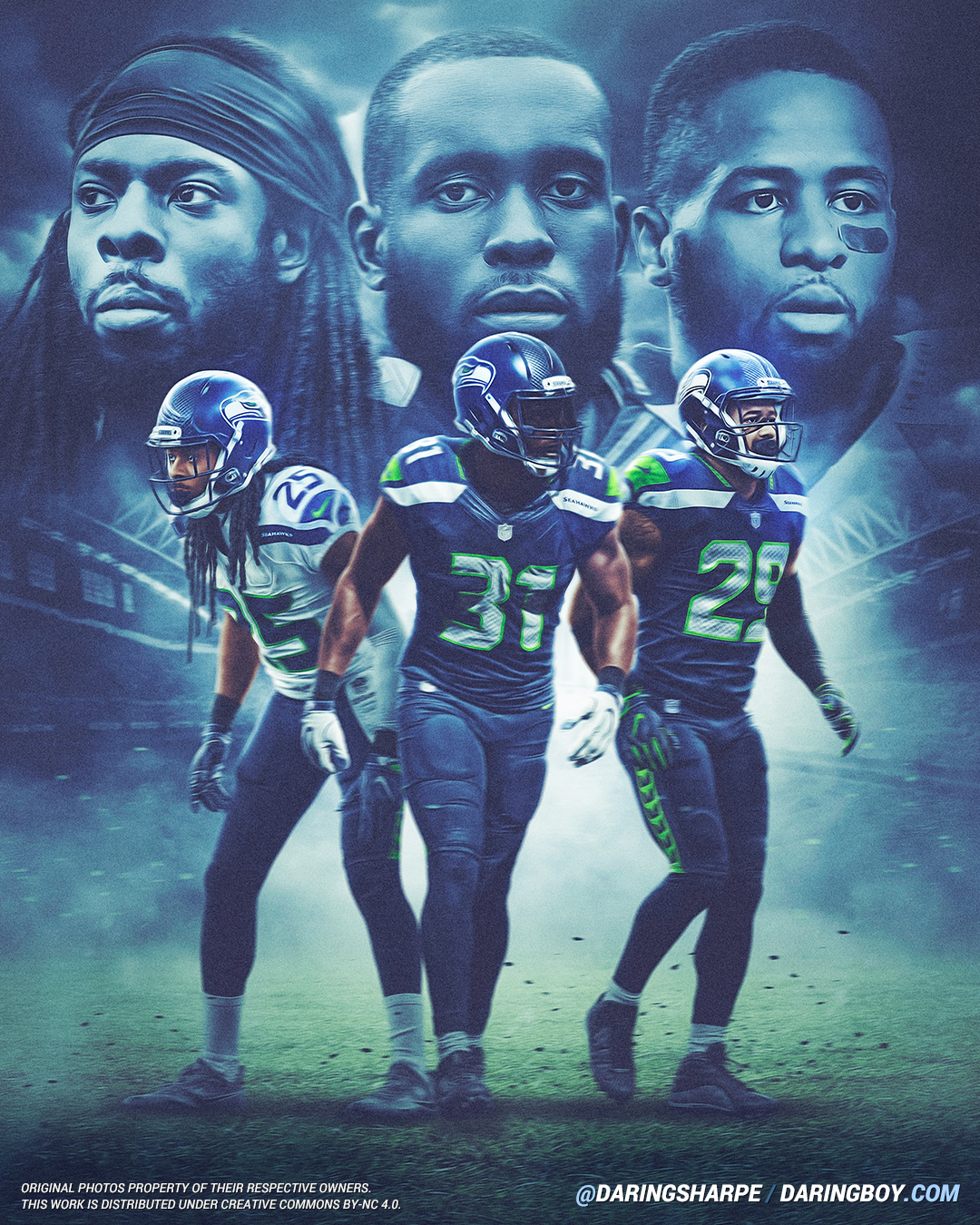 Richard Sherman Earl Thomas Seahawks - HD Wallpaper 