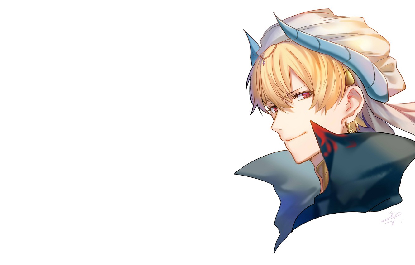 Photo Wallpaper Gilgamesh, Fanart, Caster, Fate/grand - Caster Gilgamesh Fate - HD Wallpaper 