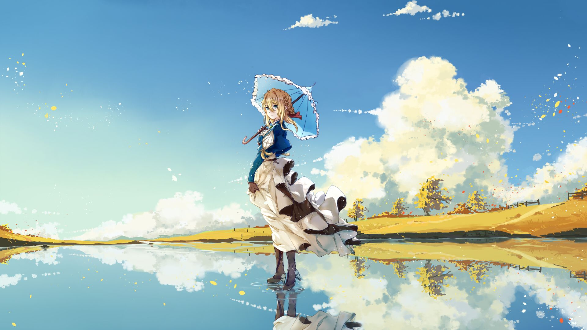 Violet Evergarden Art - HD Wallpaper 