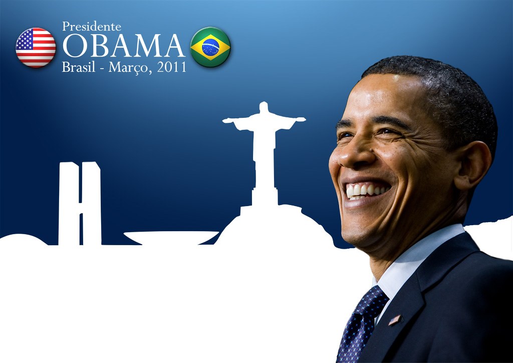 Visita De Obama Ao Brasil - HD Wallpaper 