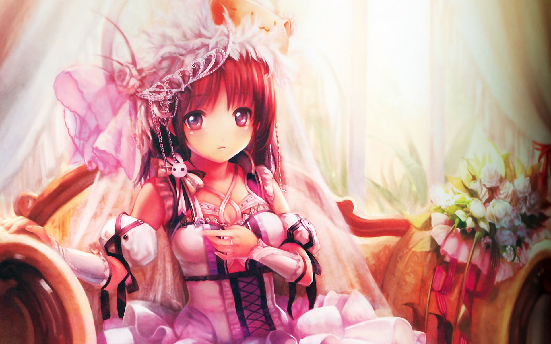Pixiv Girls Collection Japanese Anime Wallpaper Anime - Anime - HD Wallpaper 