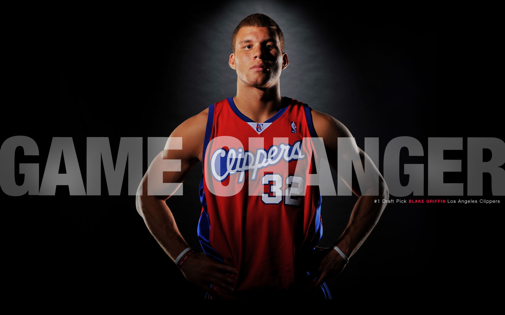 2009-10 Nba Season Los Angeles Clippers Wallpaper - Blake Griffin Clippers - HD Wallpaper 