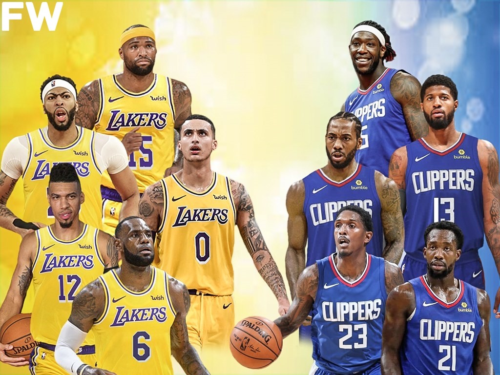 Los Angeles Lakers Los Angeles Clippers - HD Wallpaper 