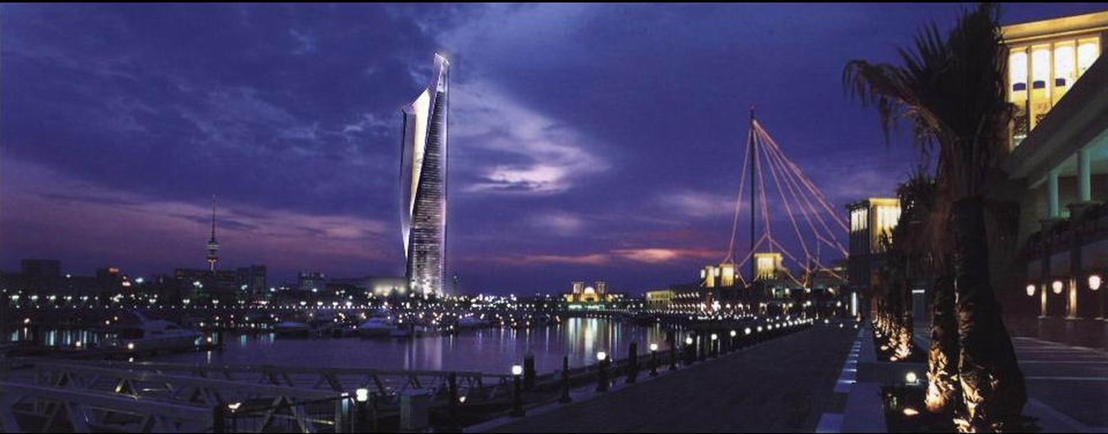 Al Hamra Tower,kuwait City,kuwait,412 M,1,352 Ft,77 - Hamra Tower Kuwait - HD Wallpaper 