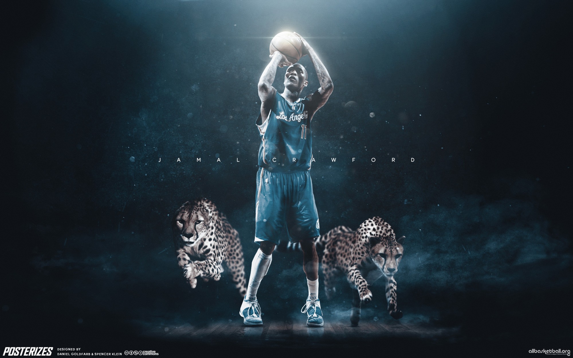 Jamal Crawford Clippers 2015 Wallpaper - African Leopard - HD Wallpaper 