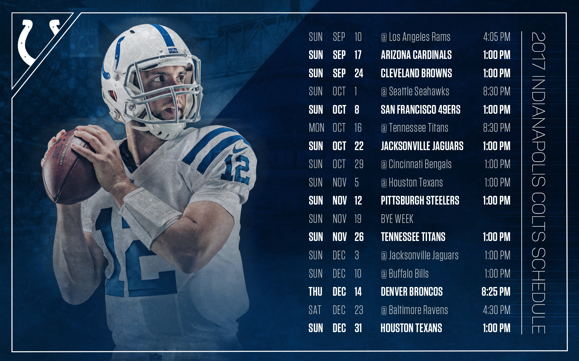 Data Src Top Indianapolis Colts Iphone Wallpaper Smartphone - Indianapolis Colts 2018 Schedule - HD Wallpaper 