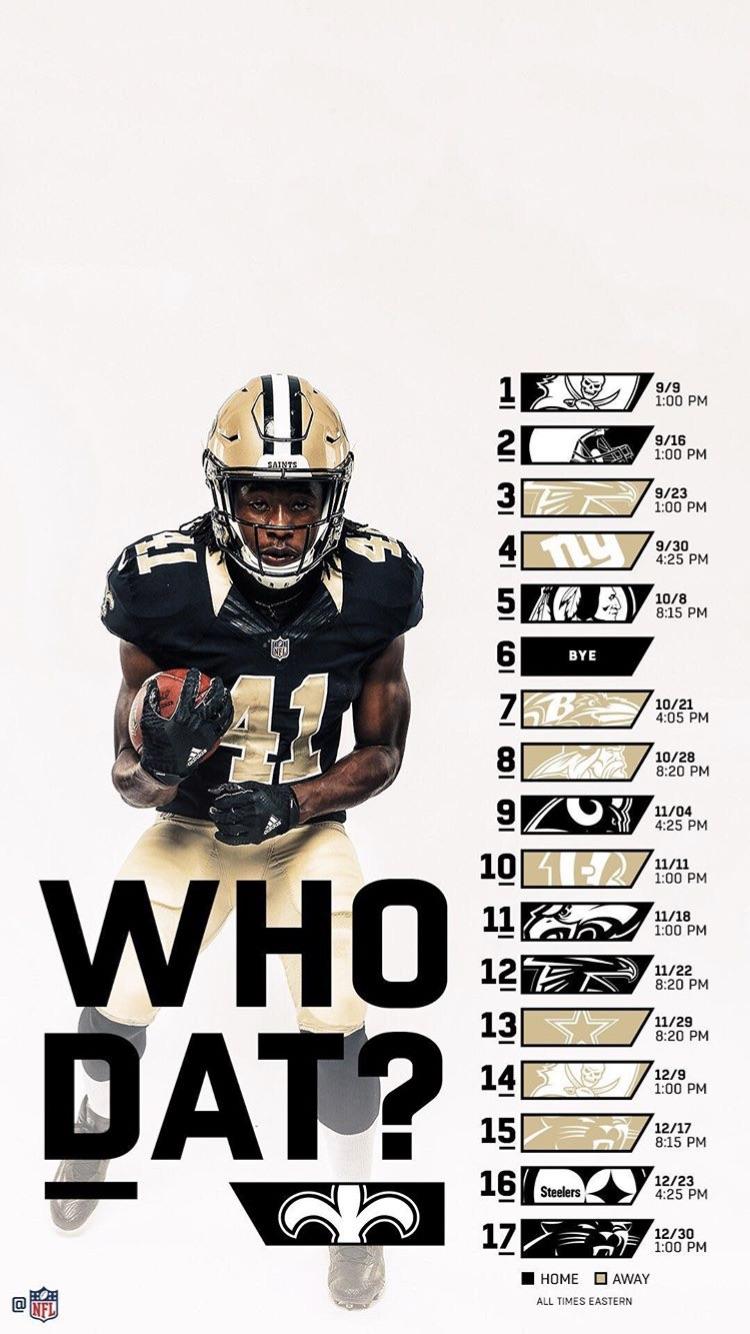 Saints Wallpaper Alvin Kamara - HD Wallpaper 