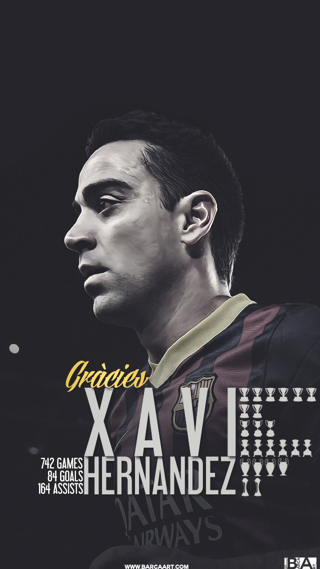 Xavi Hernandez Wallpaper Iphone - HD Wallpaper 