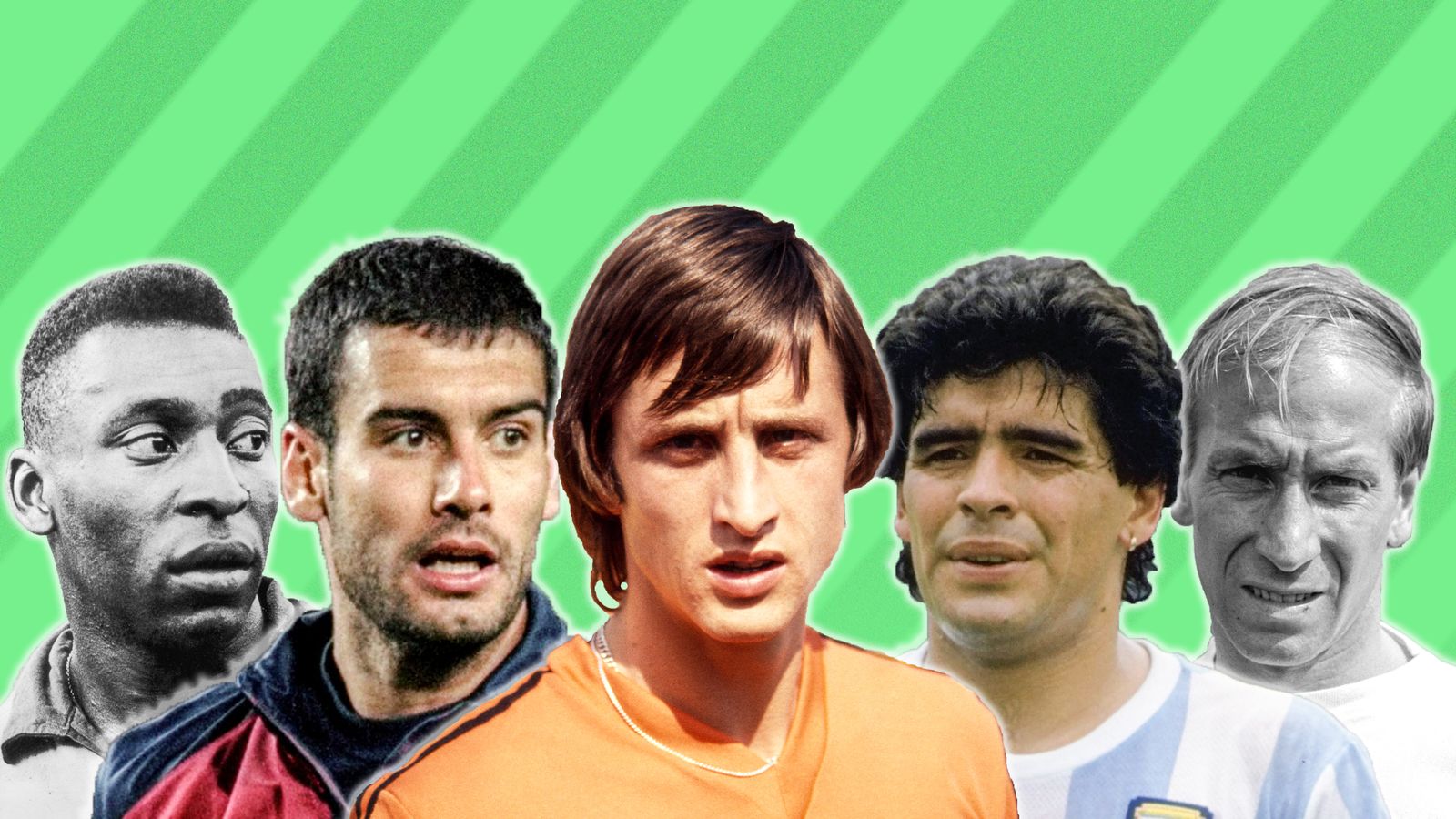 Johan Cruyff S All-time Best Xi Has Been Named In His - Player - HD Wallpaper 