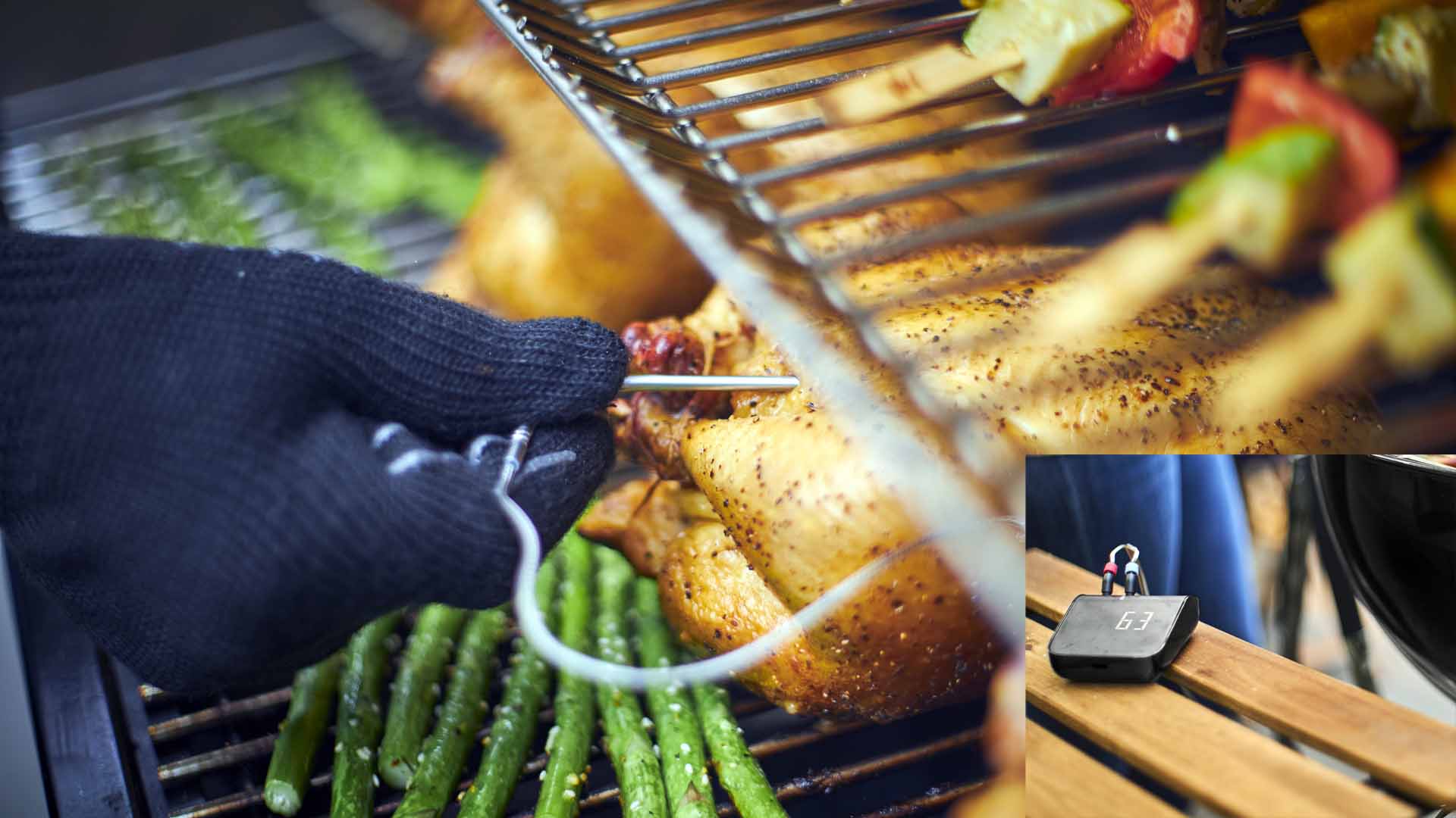 Weber Connect Smart Grilling Hub Smart Thermometer - Weber Smoke Fire - HD Wallpaper 