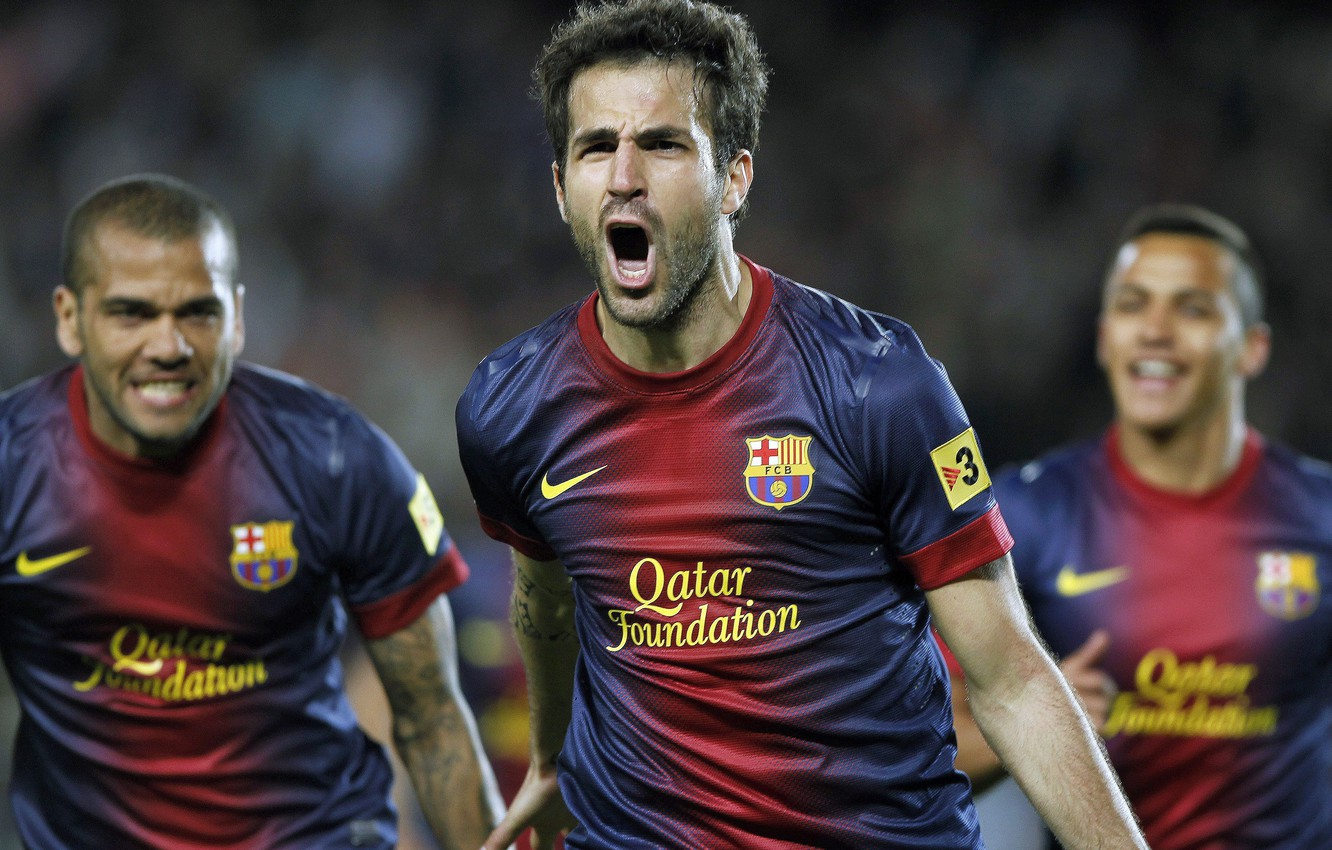 Photo Wallpaper Sport, Football, Nike, Barcelona, Fabregas, - Fc Barcelona - HD Wallpaper 