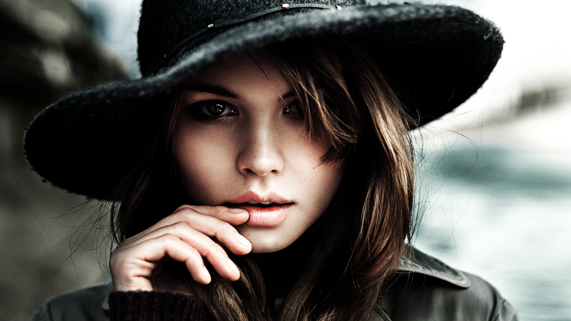 Women Anastasiya Scheglova Models Russia Face Girl - Face Girl Models - HD Wallpaper 