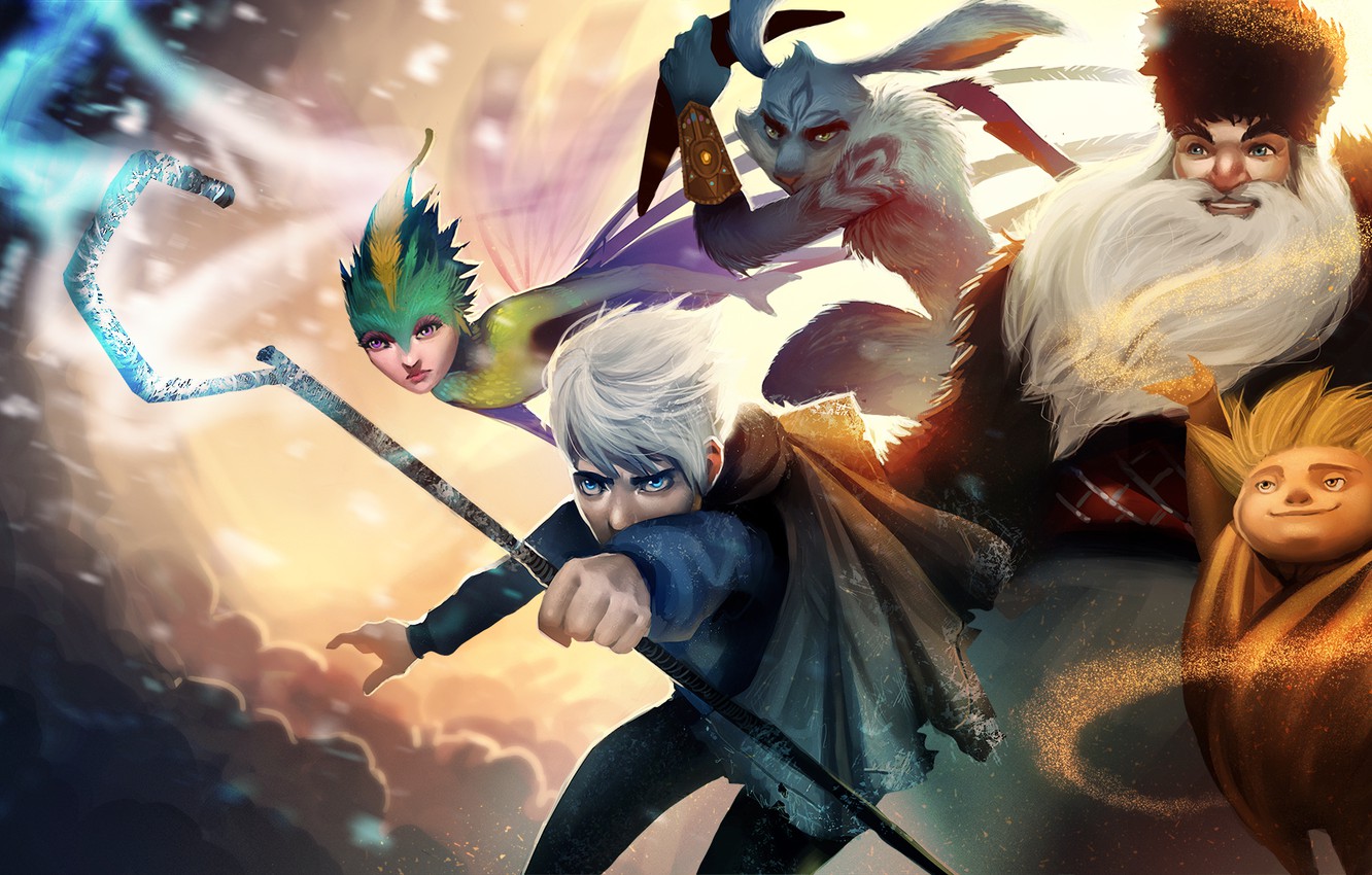 Photo Wallpaper Fairy, Rise Of The Guardians, Rise - Die Hüter Des Lichts Fanart - HD Wallpaper 