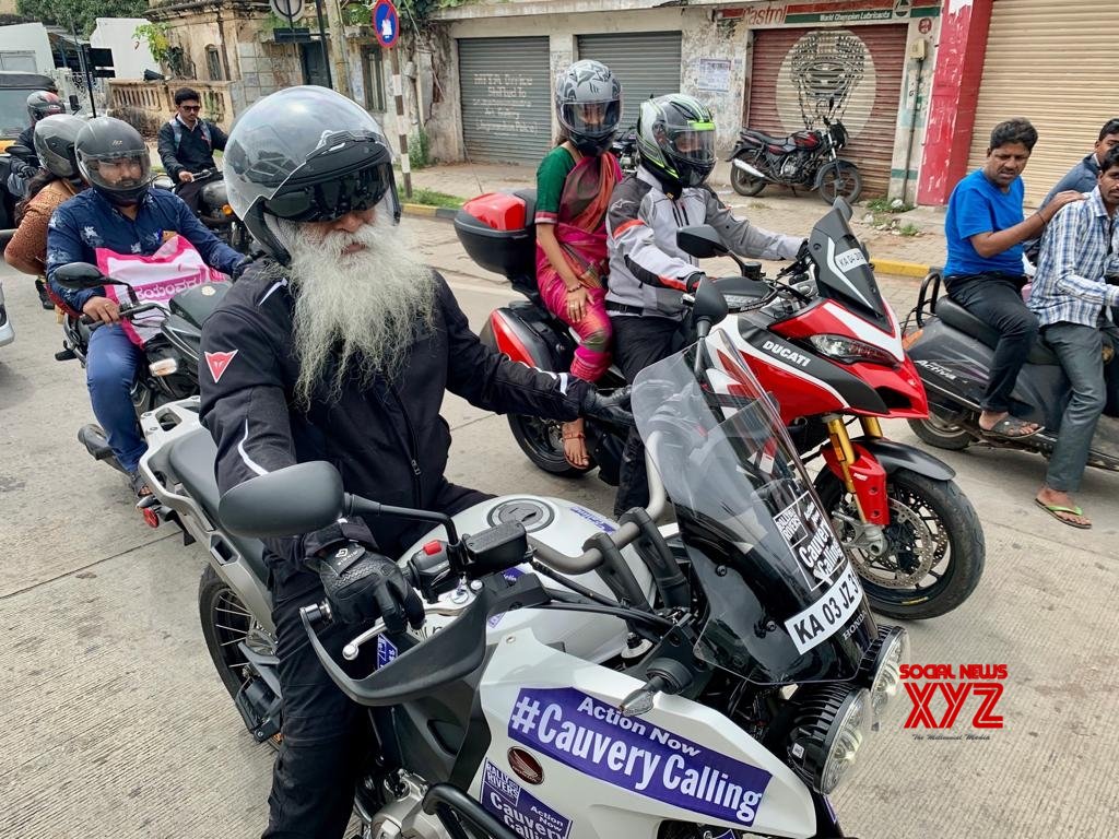 Cauvery Calling Rally - Sadhguru Bike For Cauvery Calling - HD Wallpaper 