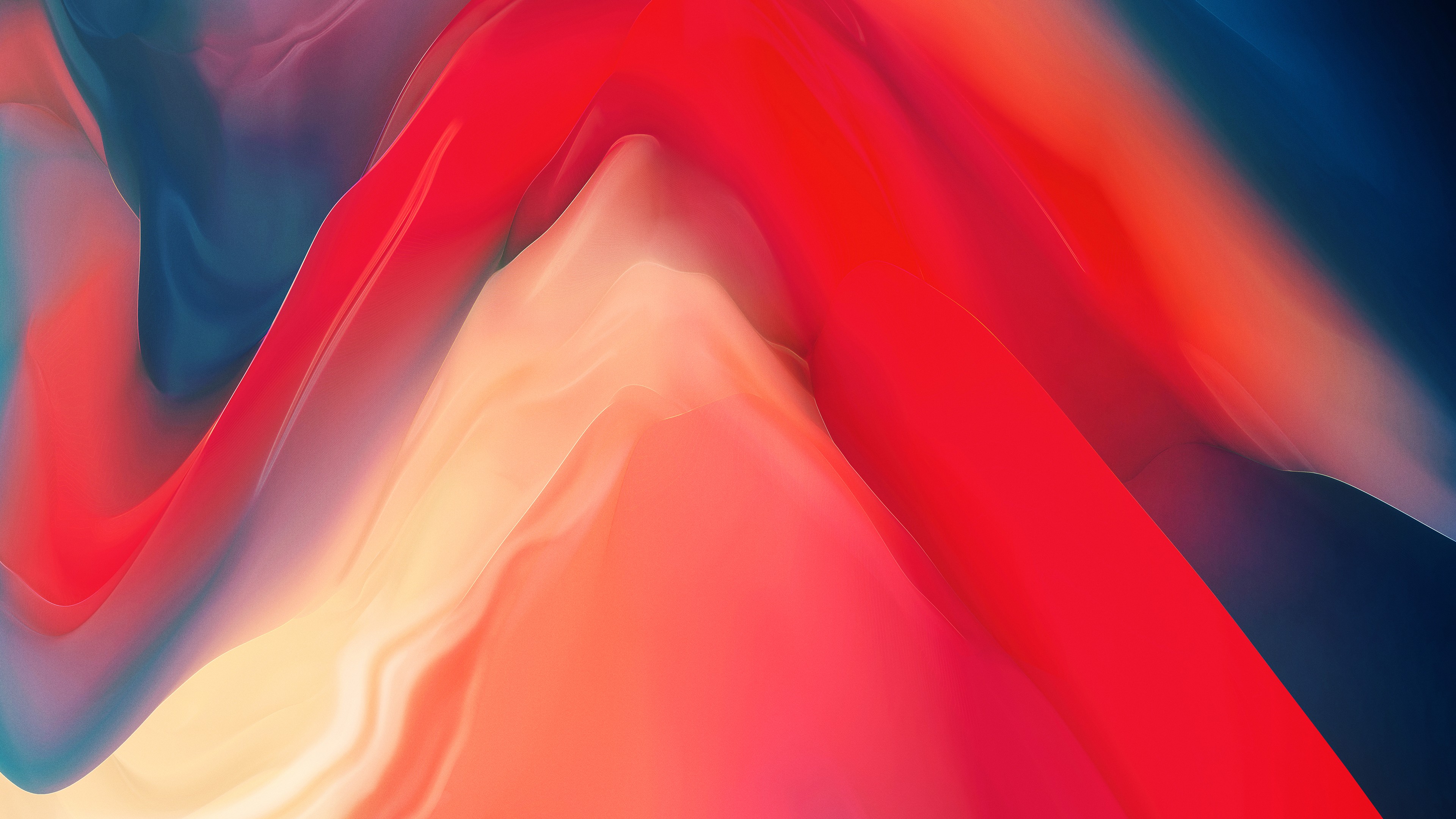 Red Abstract Art 4k - HD Wallpaper 