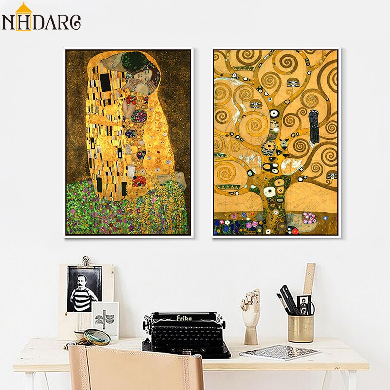 Gustav Klimt - HD Wallpaper 