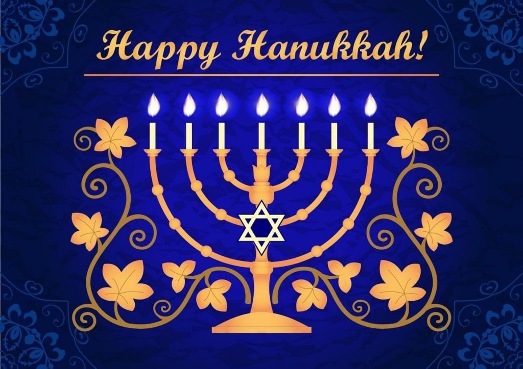 Happy Hanukkah Images For Facebook - Happy Hanukkah And Merry Christmas - HD Wallpaper 