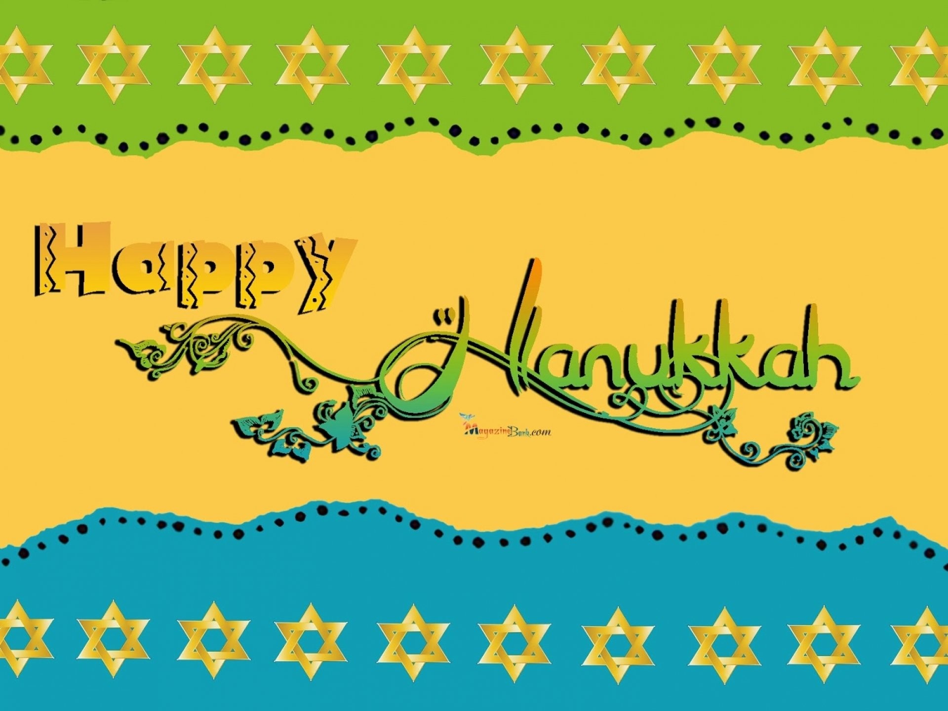 Hanukkah - HD Wallpaper 