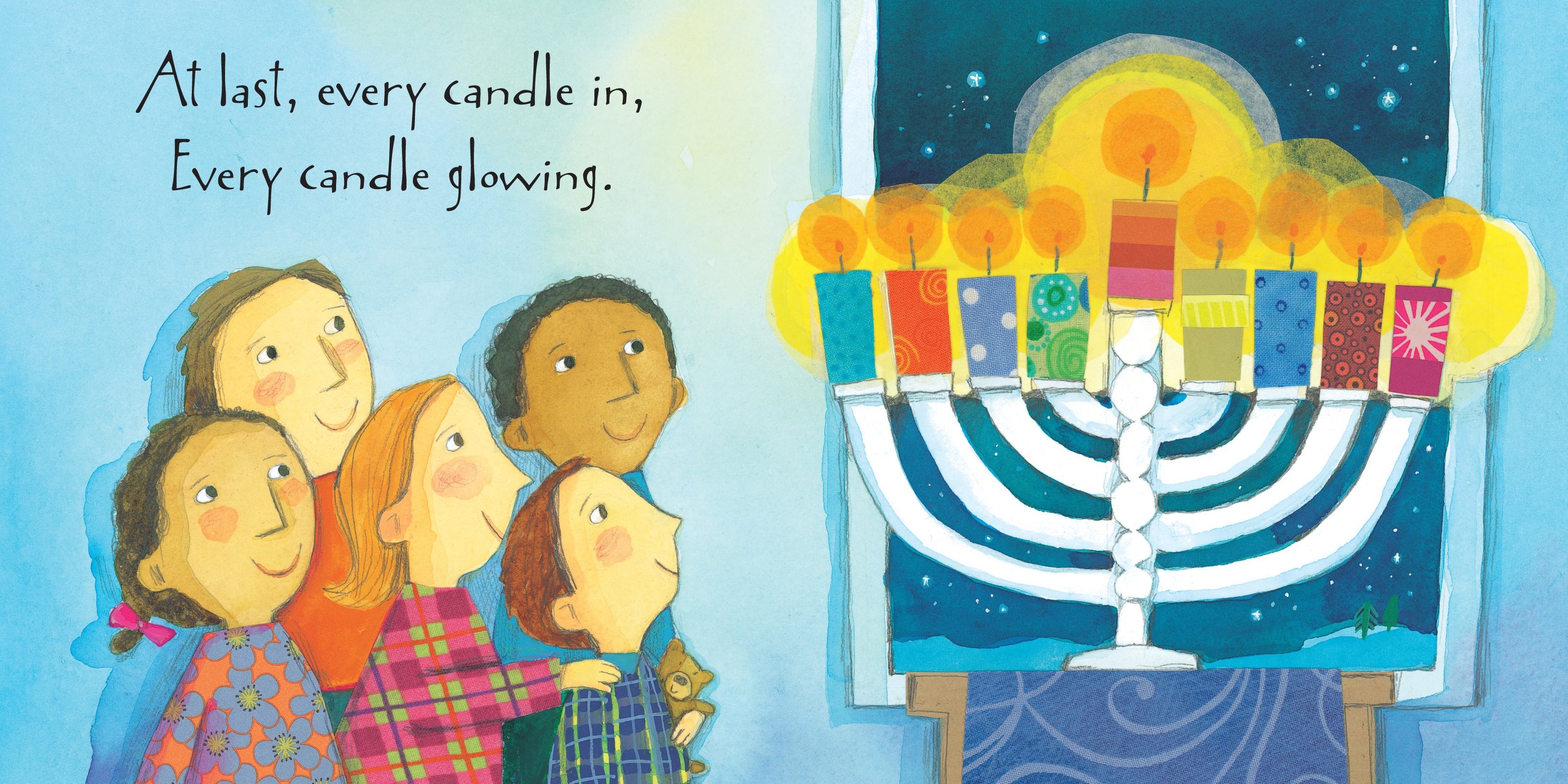 Hanukkah Lights By David Martin - HD Wallpaper 