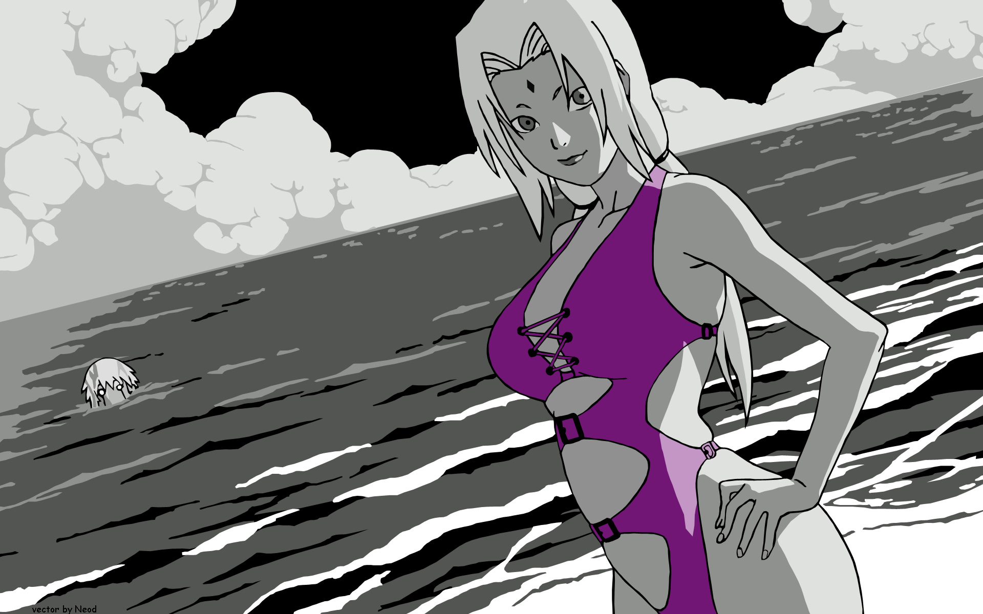 Naruto Oc Ayame Mashiba - HD Wallpaper 