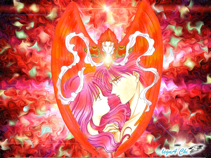 Fushigi Yuugi Wallpaper - Tamahome And Miaka - HD Wallpaper 