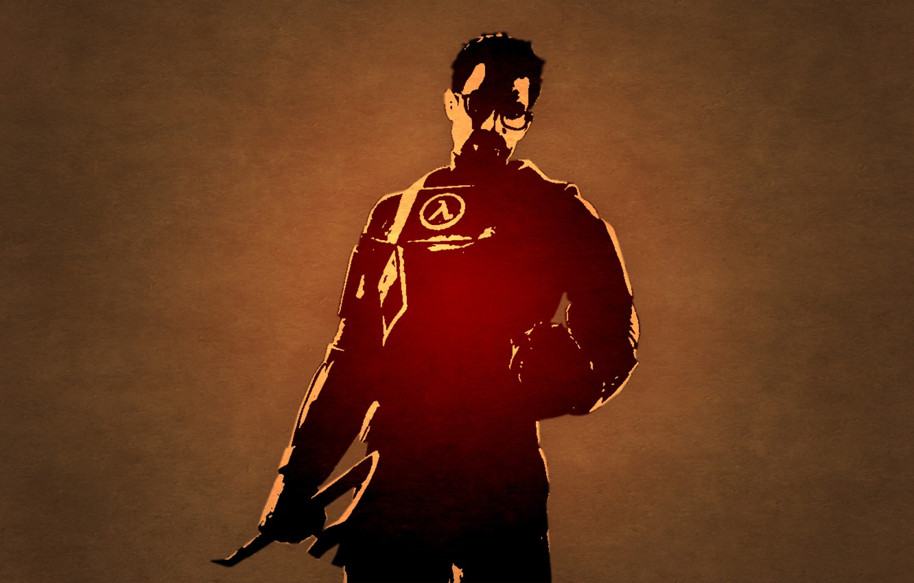 Photo Wallpaper Lambda, Gordon Freeman, Half Life - Gordon Freeman Lambda - HD Wallpaper 
