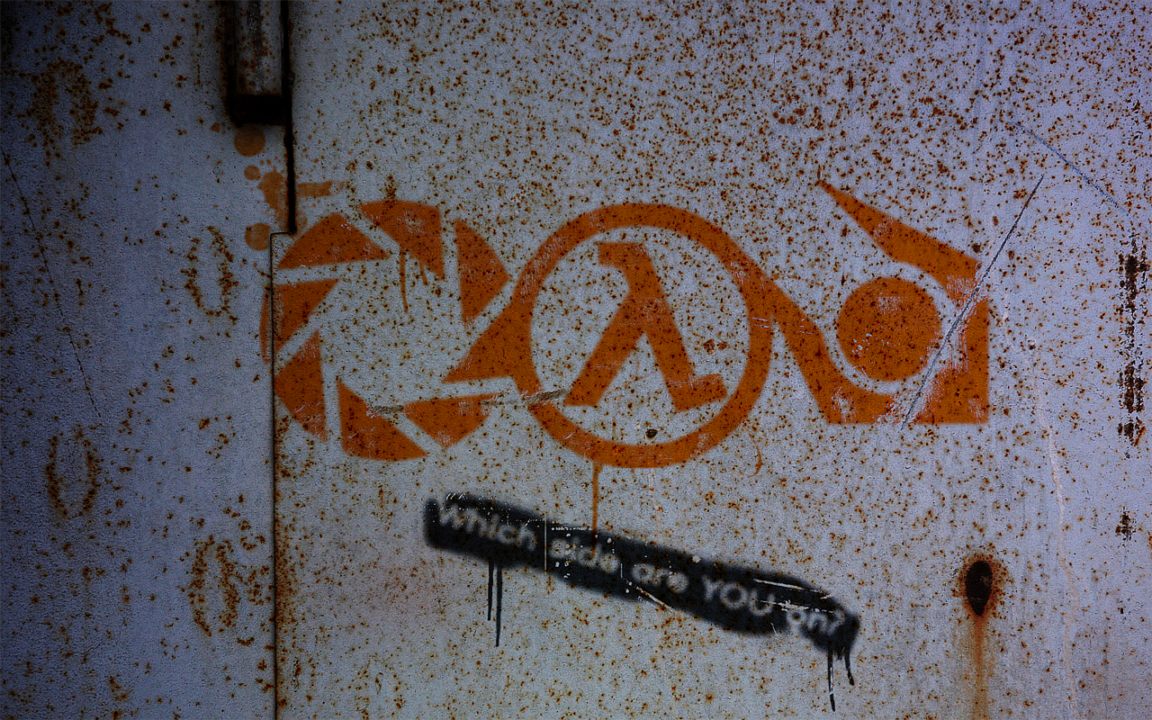 View Media - Half Life 2 Graffiti - HD Wallpaper 