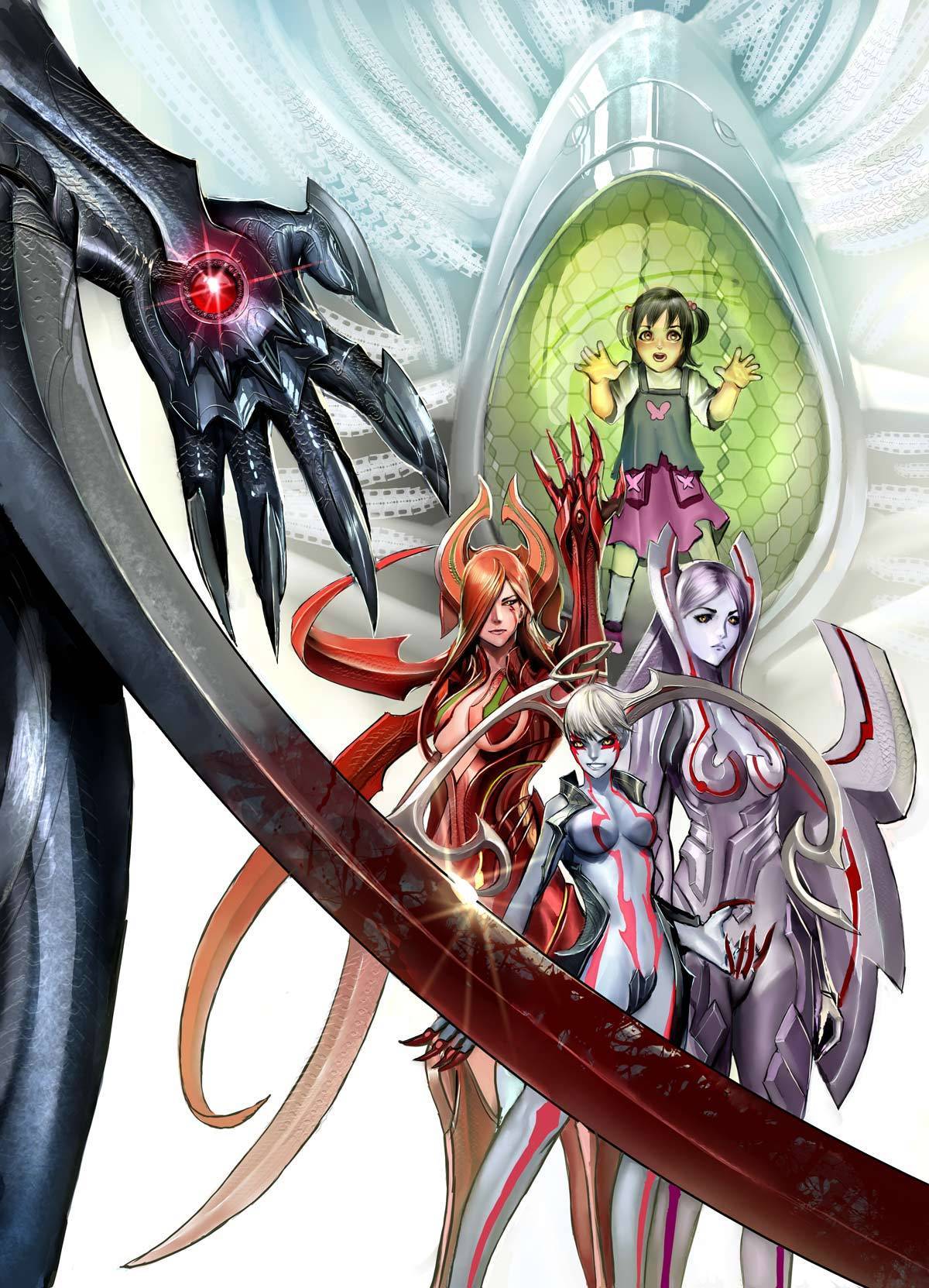 The Neo Genes - Witchblade Anime Art - HD Wallpaper 