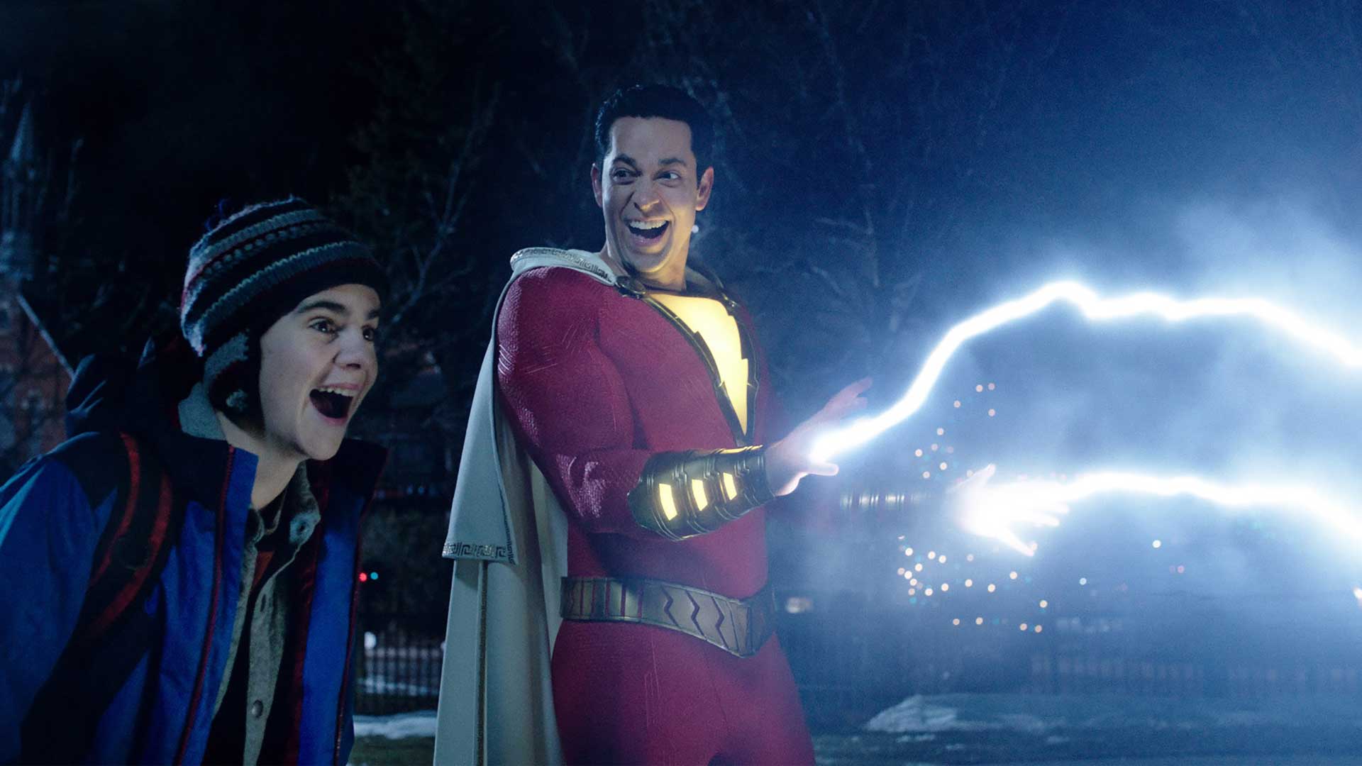 Shazam Wallpaper Emmet - Shazam Movie Scenes - HD Wallpaper 