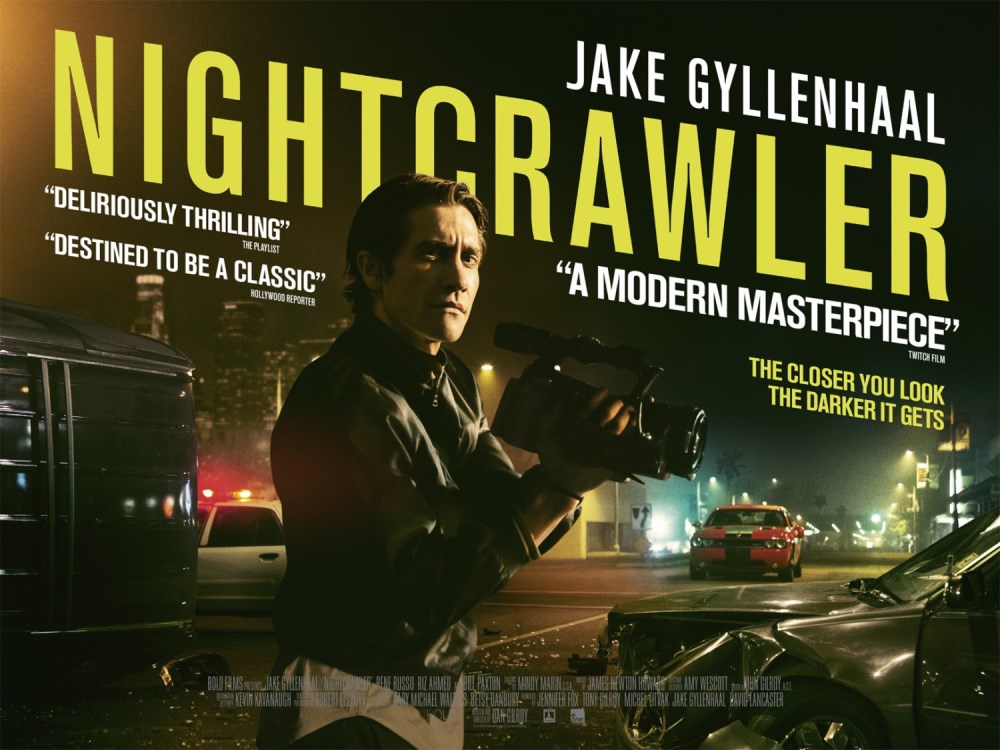 Nightcrawler Movie Wallpaper - Nightcrawler 2014 Movie Poster - HD Wallpaper 