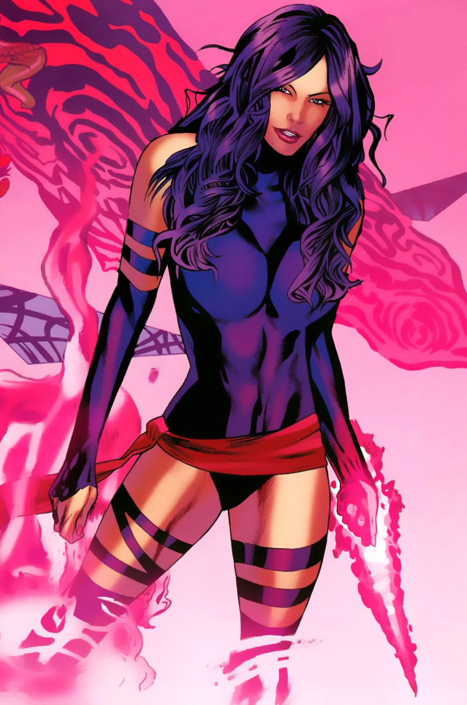 X Men Psylocke Art - HD Wallpaper 