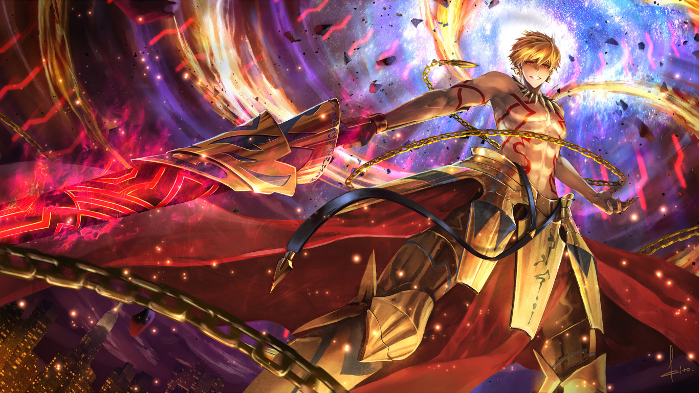 Gilgamesh Fate - HD Wallpaper 