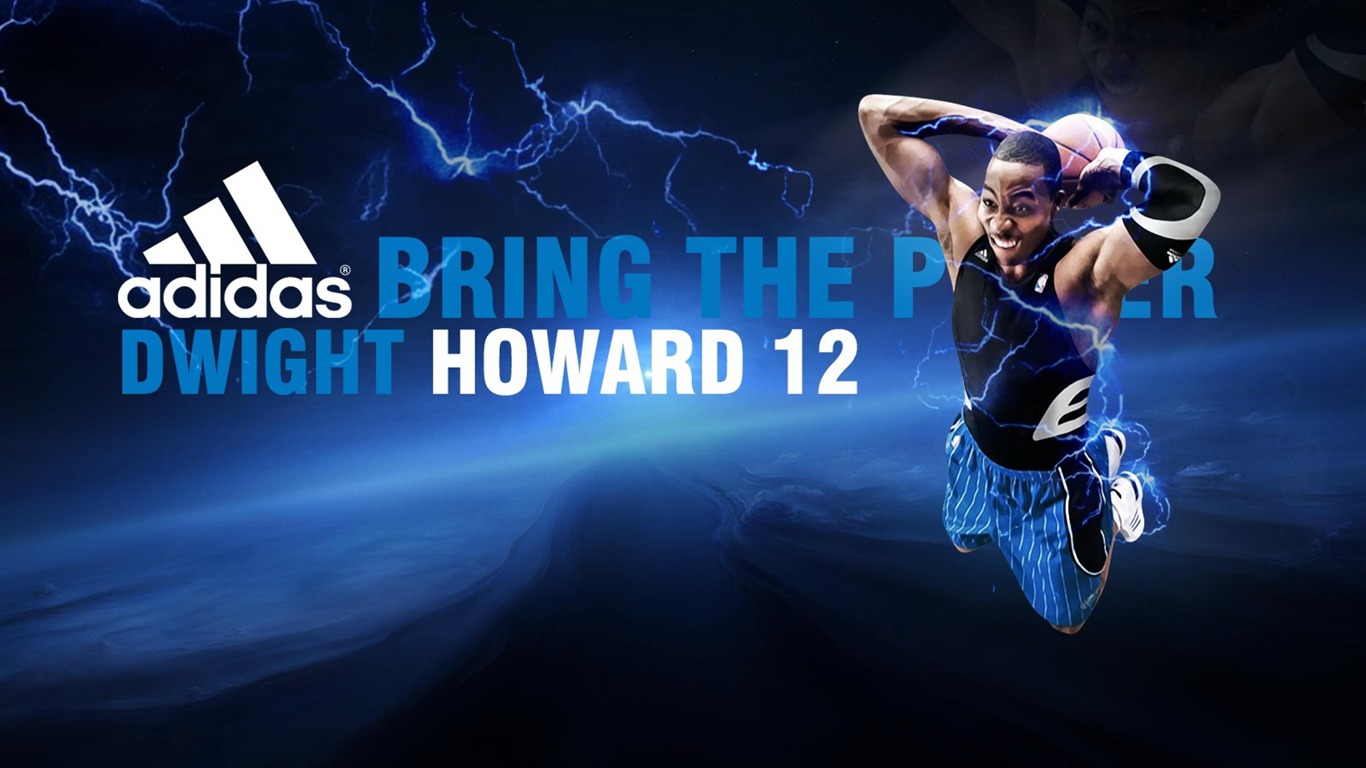 Adidas Brand Dwight Howard-sports Photography Wallpaper2012 - Nba Wallpaper Adidas - HD Wallpaper 