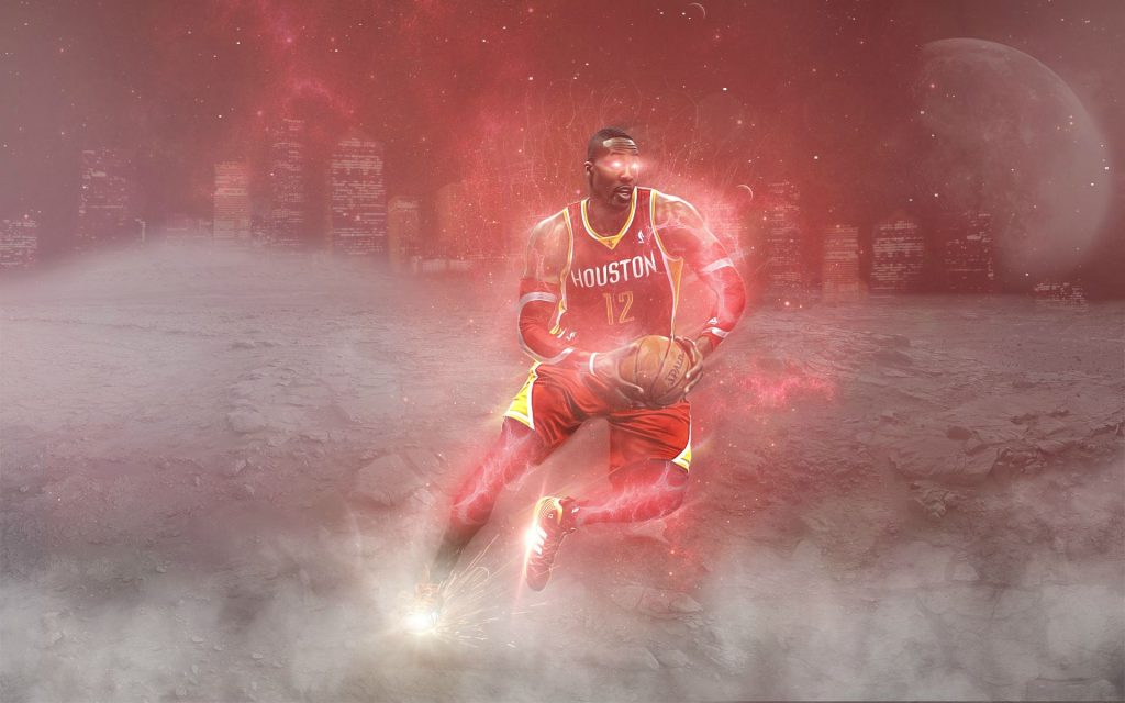 Free Hd Houston Rockets Wallpaper Download Pic Hwb39791 - James Harden Edit - HD Wallpaper 