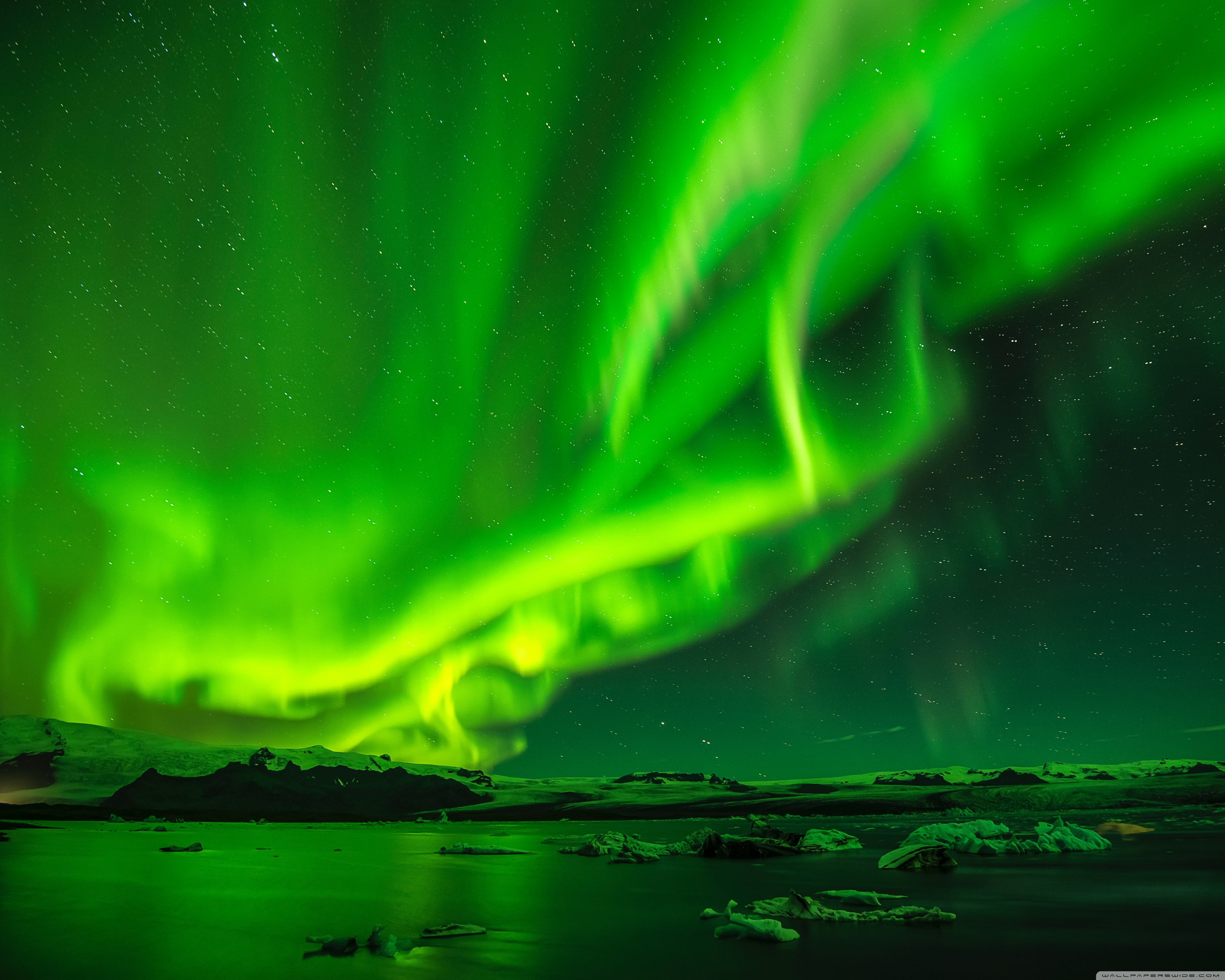 Aurora Sky - HD Wallpaper 