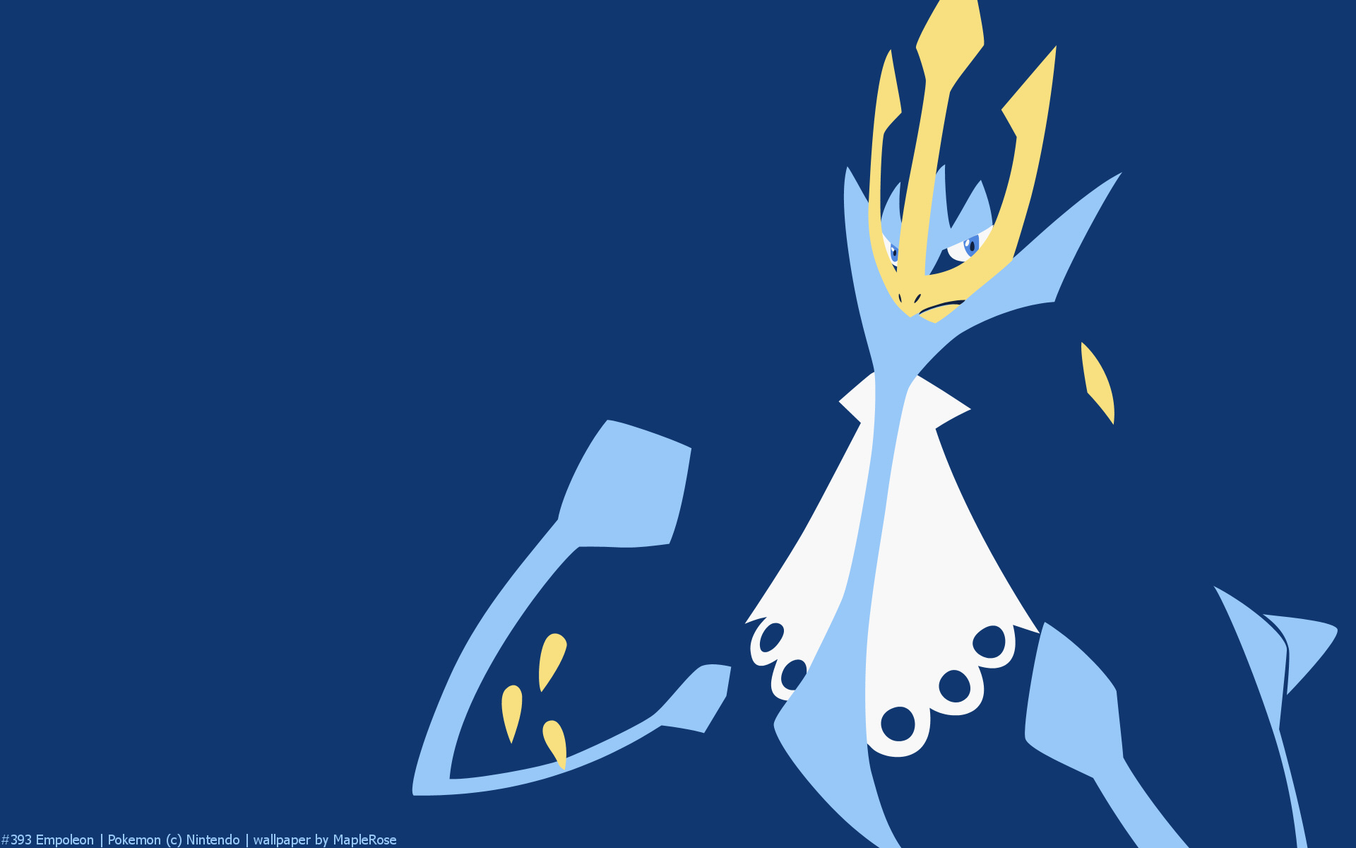 Pokemon Empoleon Background - HD Wallpaper 