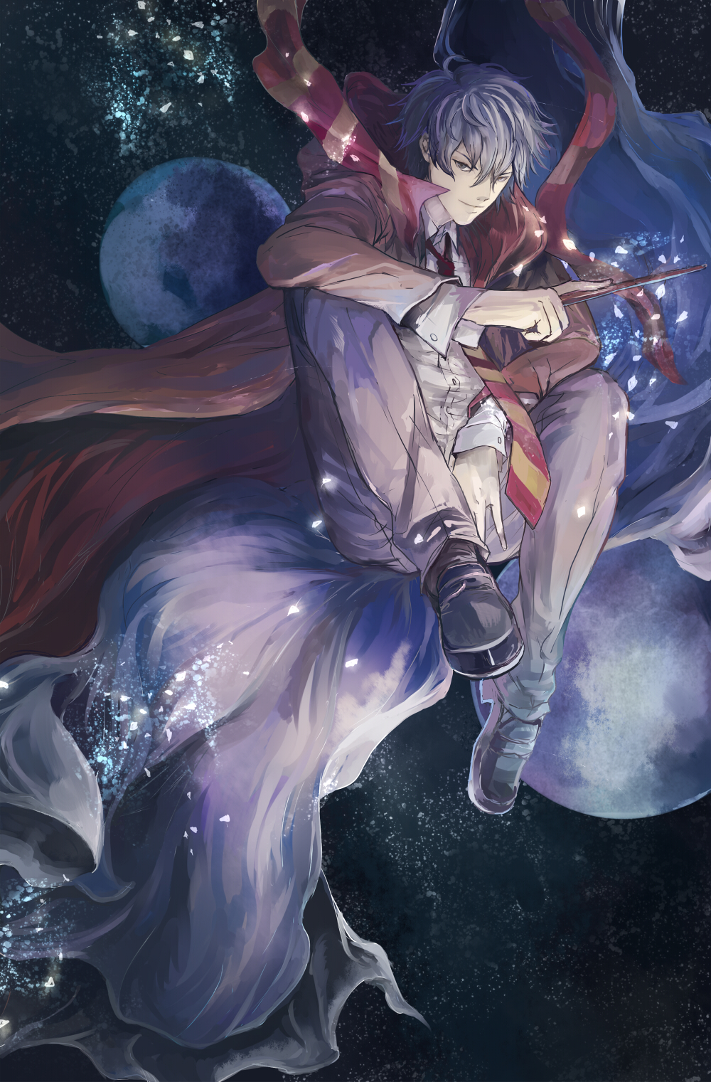 Anime Sirius Black Art - HD Wallpaper 