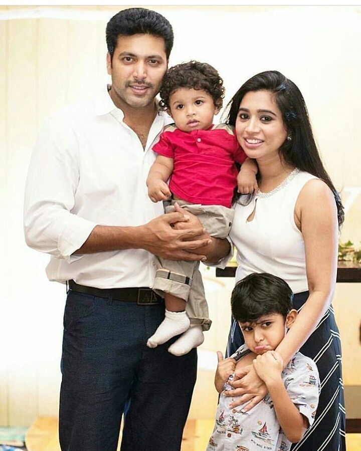 Son Jayam Ravi Family - HD Wallpaper 