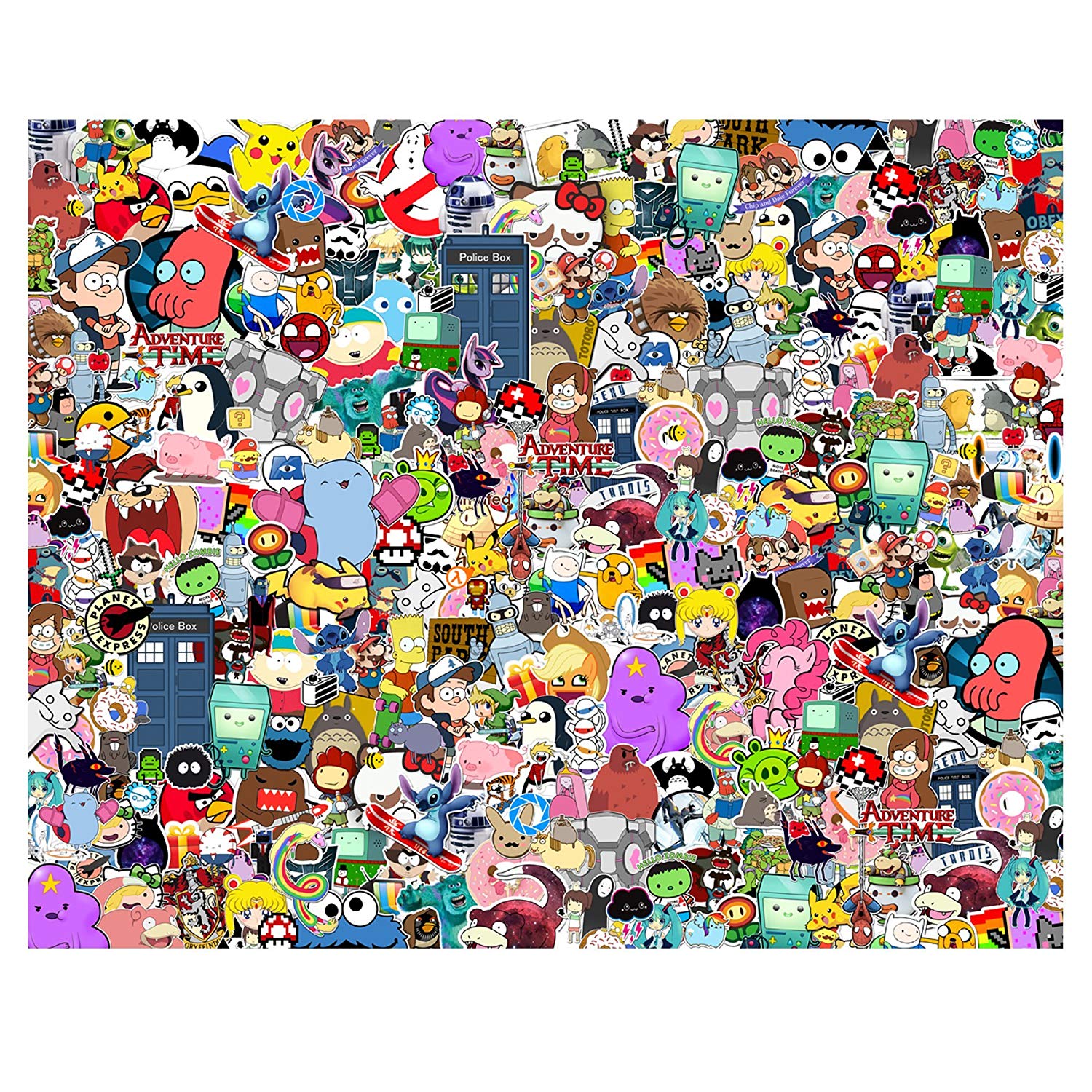 Cartoon Characters Sticker For Walllpaper For Boys - HD Wallpaper 