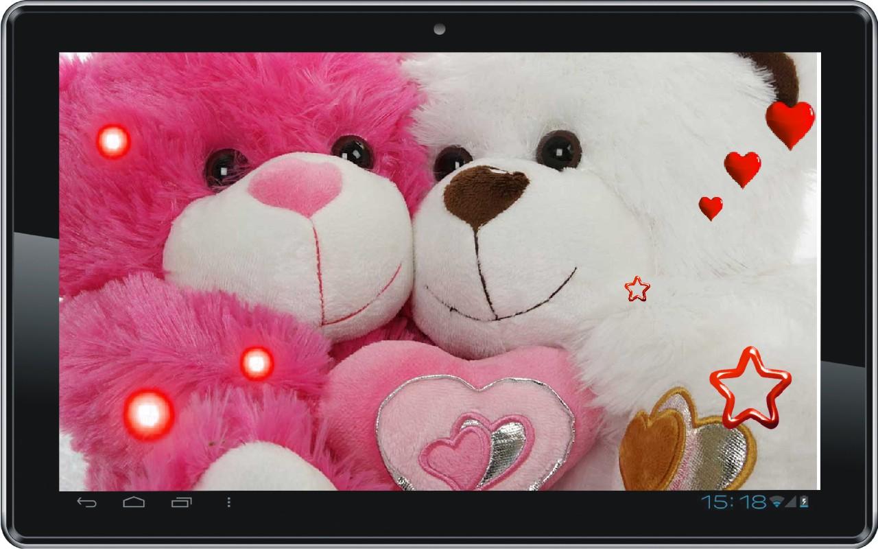 Love Hug Teddy Bear - HD Wallpaper 