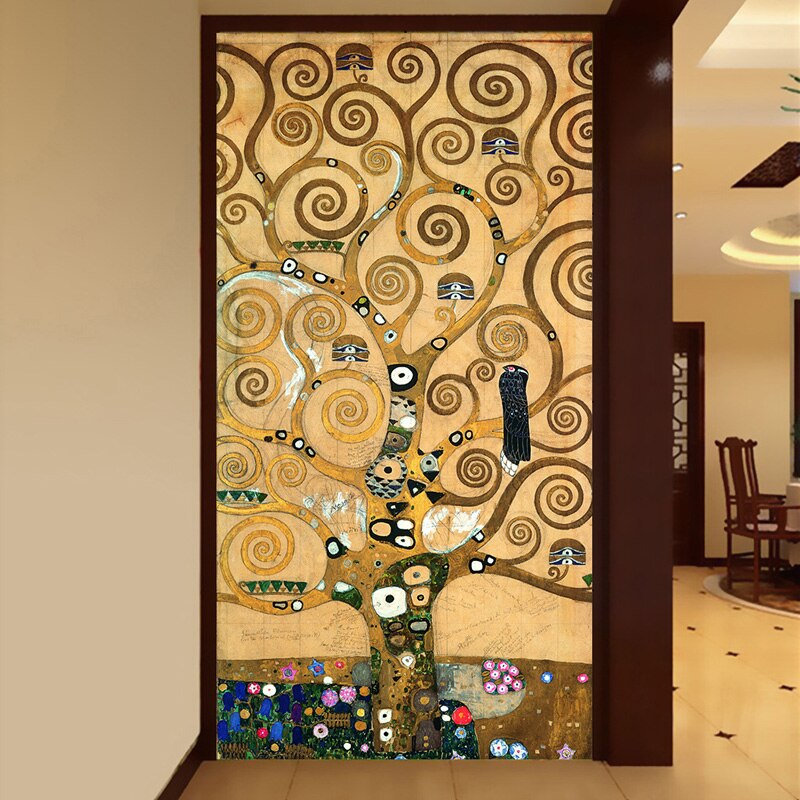 Klimt Tree Of Life - HD Wallpaper 