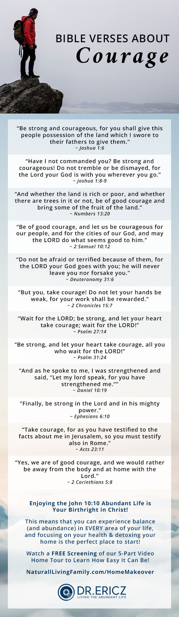Bible Verse Courage - HD Wallpaper 