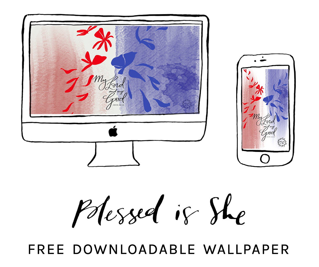 Blessed Is She Desktop Wallpaper Lemon - HD Wallpaper 