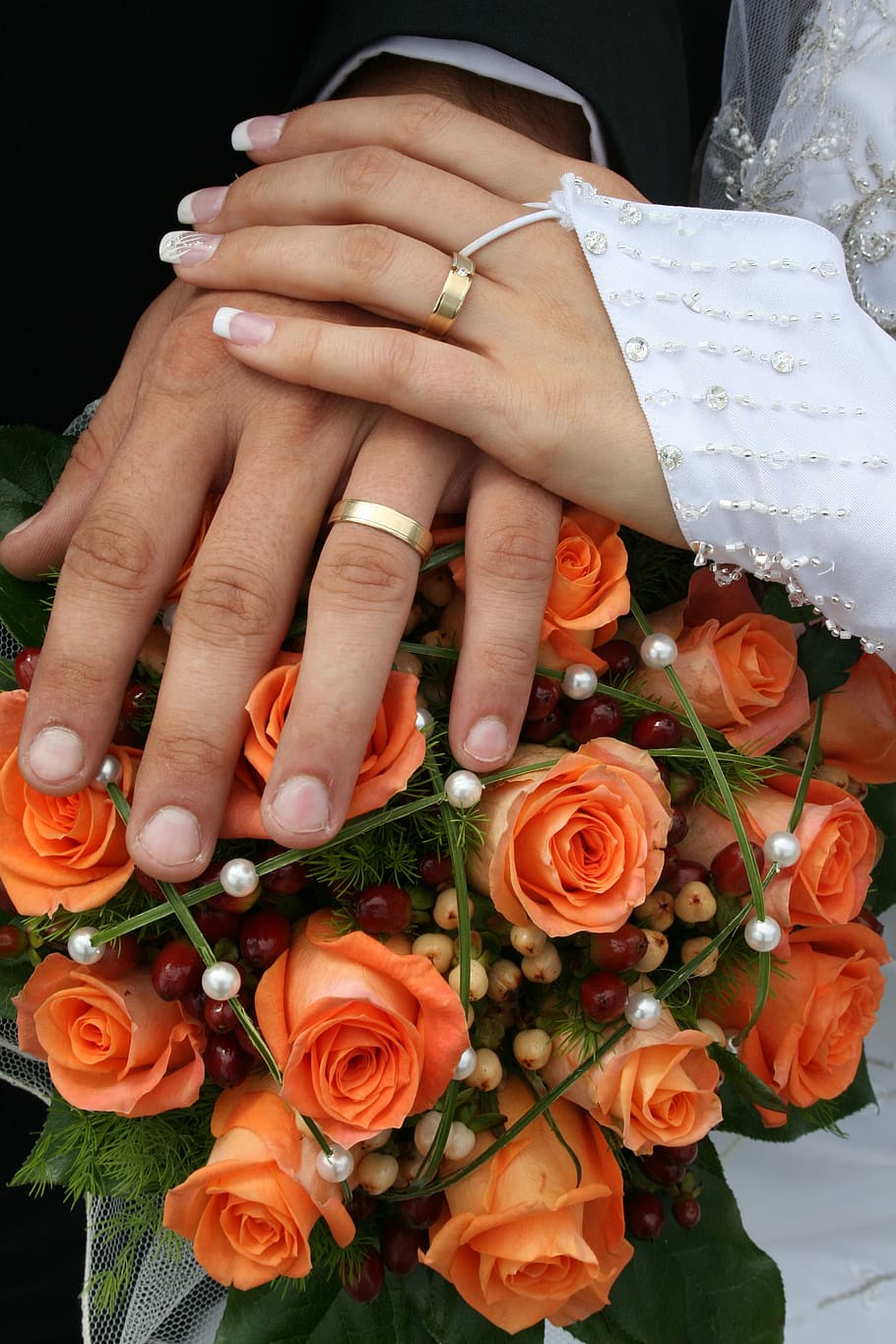 A Couple Of, Bride, Fiancé, Husband, Wife, Wedding, - HD Wallpaper 