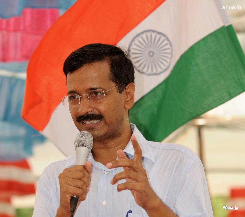 Arvind Kejriwal Speech Hd Wallpaper - HD Wallpaper 