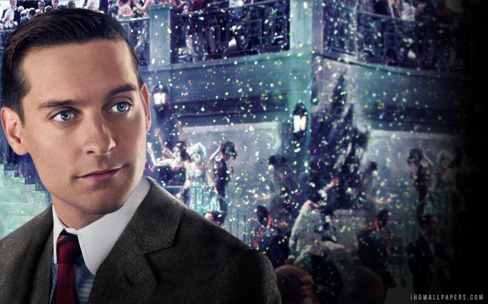Tobey Maguire In The Great Gatsby Wallpaper,gatsby - Tobey Maguire Great Gatsby - HD Wallpaper 