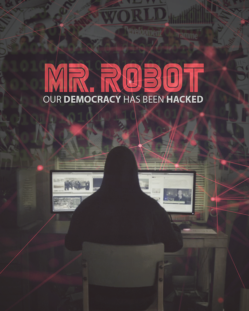 Mr Robot Serie Poster - HD Wallpaper 